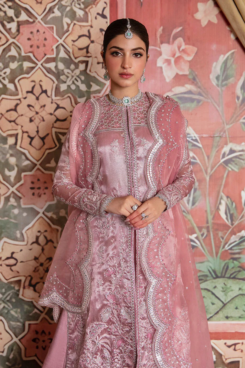 Afrozeh Shehnai Wedding Formal 3Pc Suit AFS-23-V1-10 Nirmala - Rang-e-Khaas