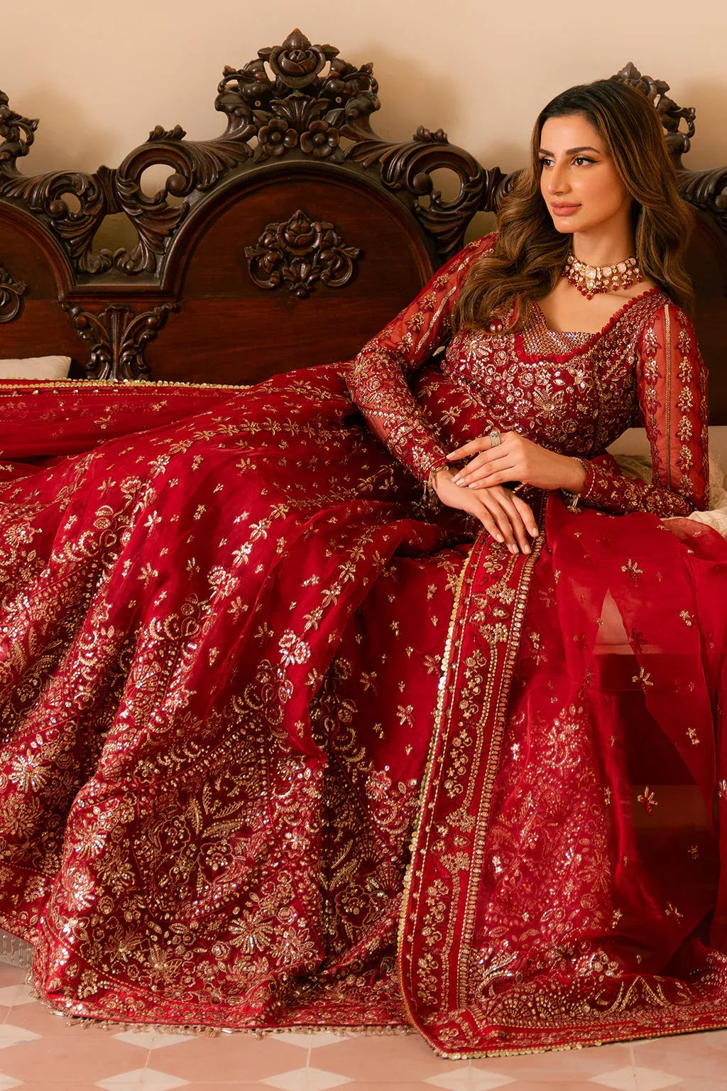 Ayzel | Solene Wedding Formals | Rose - Rang-e-Khaas