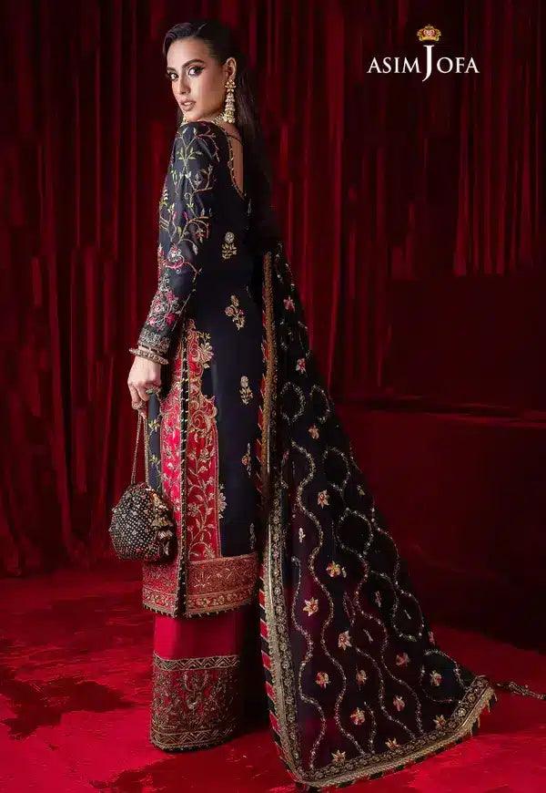 Asim Jofa | Bekhudi Luxury Chiffon 23 | AJBK-02 - Rang-e-Khaas