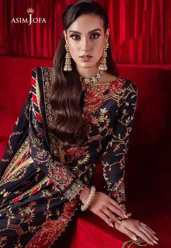 Asim Jofa | Bekhudi Luxury Chiffon 23 | AJBK-02 - Rang-e-Khaas