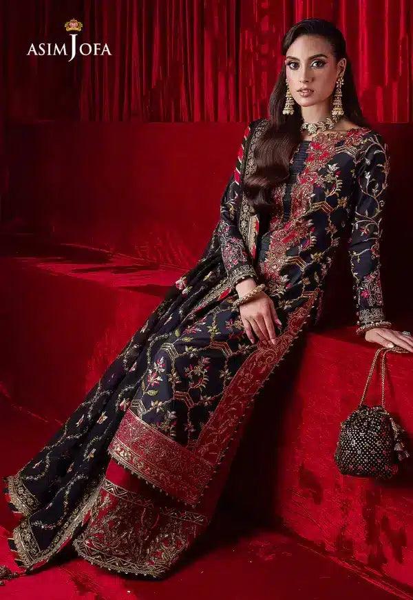 Asim Jofa | Bekhudi Luxury Chiffon 23 | AJBK-02 - Rang-e-Khaas
