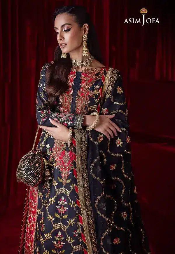 Asim Jofa | Bekhudi Luxury Chiffon 23 | AJBK-02 - Rang-e-Khaas