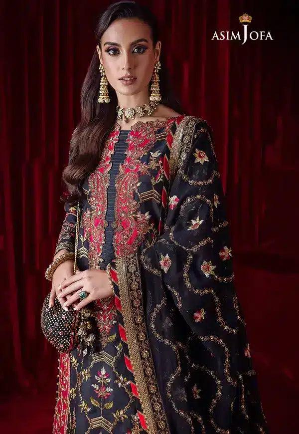 Asim Jofa | Bekhudi Luxury Chiffon 23 | AJBK-02 - Rang-e-Khaas