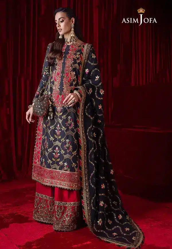 Asim Jofa | Bekhudi Luxury Chiffon 23 | AJBK-02 - Rang-e-Khaas