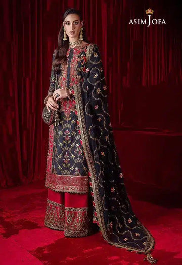 Asim Jofa | Bekhudi Luxury Chiffon 23 | AJBK-02 - Rang-e-Khaas
