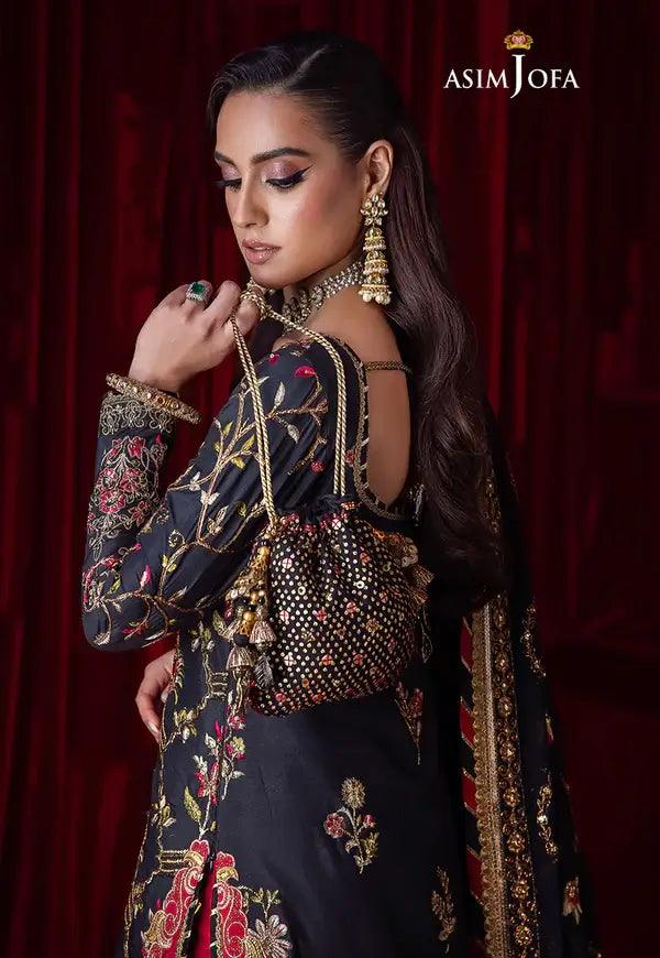 Asim Jofa | Bekhudi Luxury Chiffon 23 | AJBK-02 - Rang-e-Khaas