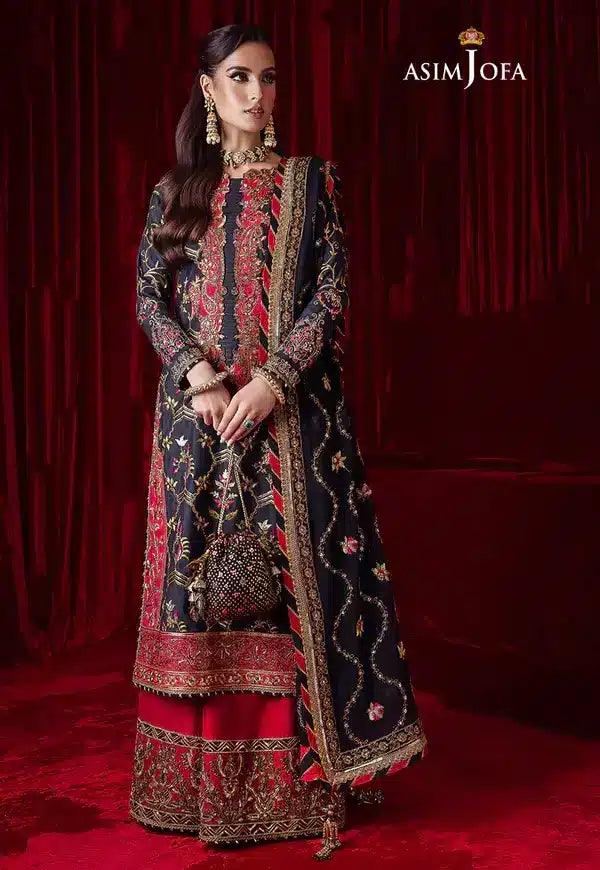Asim Jofa | Bekhudi Luxury Chiffon 23 | AJBK-02 - Rang-e-Khaas