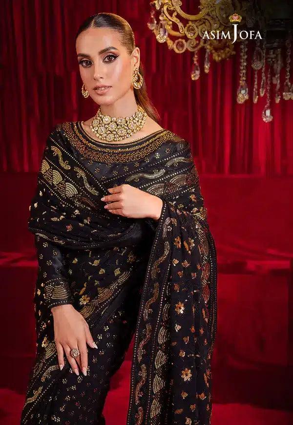 Asim Jofa | Bekhudi Luxury Chiffon 23 | AJBK-03 - Rang-e-Khaas