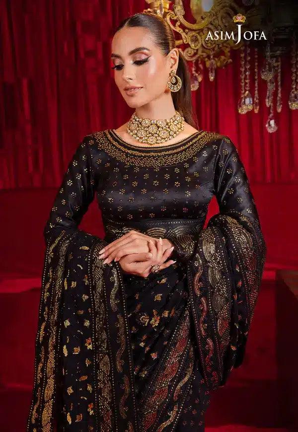 Asim Jofa | Bekhudi Luxury Chiffon 23 | AJBK-03 - Rang-e-Khaas