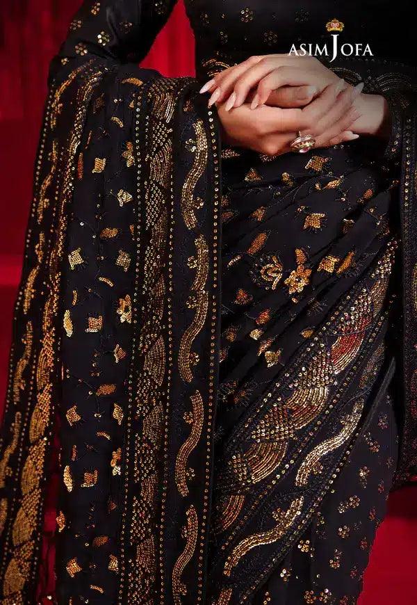 Asim Jofa | Bekhudi Luxury Chiffon 23 | AJBK-03 - Rang-e-Khaas