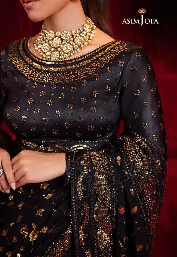 Asim Jofa | Bekhudi Luxury Chiffon 23 | AJBK-03 - Rang-e-Khaas