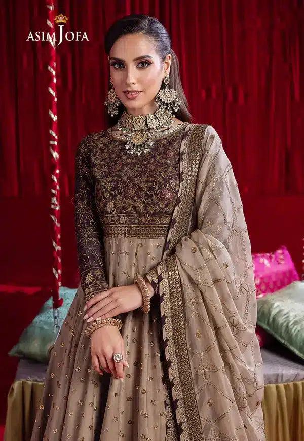 Asim Jofa | Bekhudi Luxury Chiffon 23 | AJBK-05 - Rang-e-Khaas