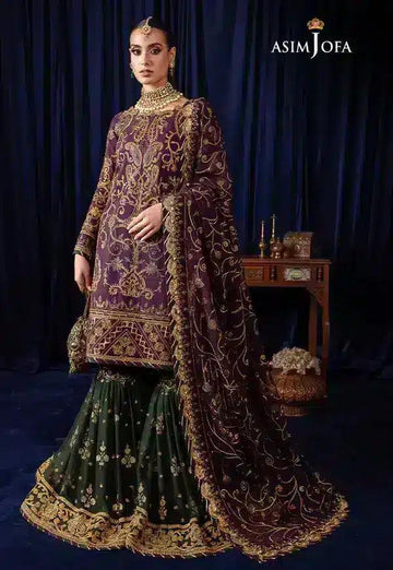 Asim Jofa | Bekhudi Luxury Chiffon 23 | AJBK-07 - Rang-e-Khaas