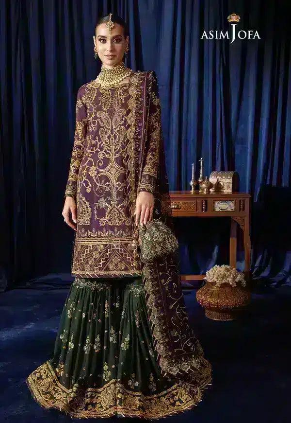Asim Jofa | Bekhudi Luxury Chiffon 23 | AJBK-07 - Rang-e-Khaas