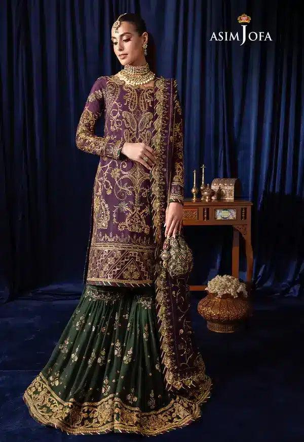 Asim Jofa | Bekhudi Luxury Chiffon 23 | AJBK-07 - Rang-e-Khaas