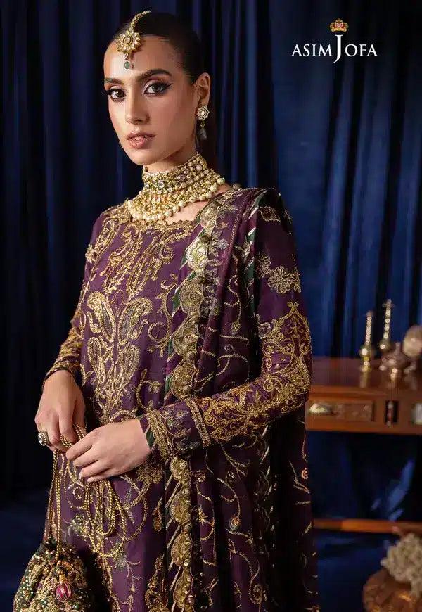 Asim Jofa | Bekhudi Luxury Chiffon 23 | AJBK-07 - Rang-e-Khaas
