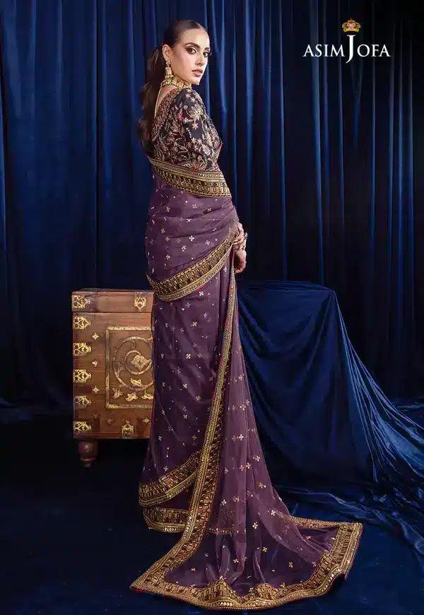 Asim Jofa | Bekhudi Luxury Chiffon 23 | AJBK-08 - Rang-e-Khaas