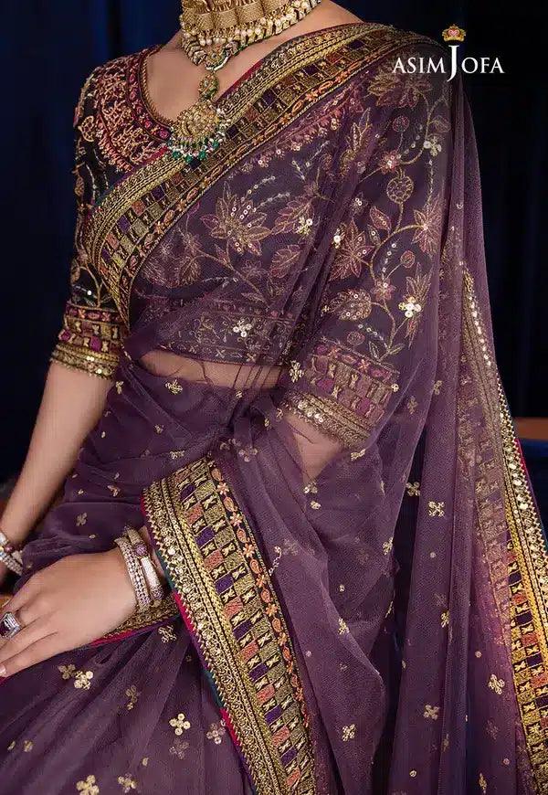 Asim Jofa | Bekhudi Luxury Chiffon 23 | AJBK-08 - Rang-e-Khaas