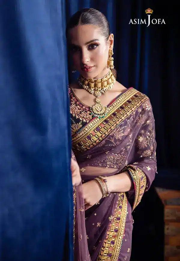 Asim Jofa | Bekhudi Luxury Chiffon 23 | AJBK-08 - Rang-e-Khaas