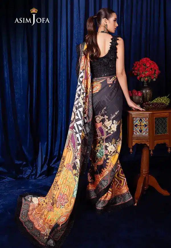 Asim Jofa | Bekhudi Luxury Chiffon 23 | AJBK-09 - Rang-e-Khaas