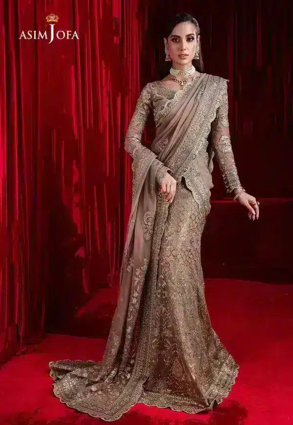 Asim Jofa | Bekhudi Luxury Chiffon 23 | AJBK-10 - Rang-e-Khaas