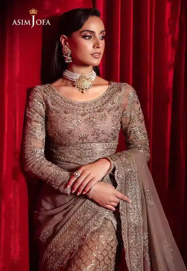 Asim Jofa | Bekhudi Luxury Chiffon 23 | AJBK-10 - Rang-e-Khaas