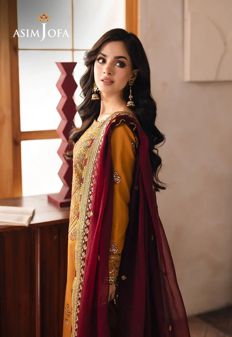 Asim Jofa | Heeriye Formals | AJHE-07 - Rang-e-Khaas