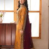 Asim Jofa | Heeriye | AJHE-07 EMBROIDERED JUMBO SILK 3 PCS