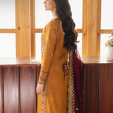 Asim Jofa | Heeriye | AJHE-07 EMBROIDERED JUMBO SILK 3 PCS