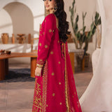 Asim Jofa | Heeriye | AJHE-07 EMBROIDERED JUMBO SILK 3 PCS