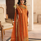 Asim Jofa | Heeriye | AJHE-09 EMBROIDERED NET 3 PCS