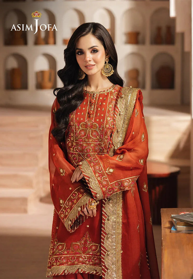 Asim Jofa | Heeriye Formals | AJHE-10 - Rang-e-Khaas
