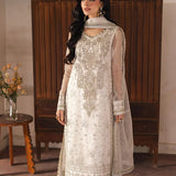 Asim Jofa | Heeriye | AJHE-03 EMBROIDERED ORGANZA 3 PCS