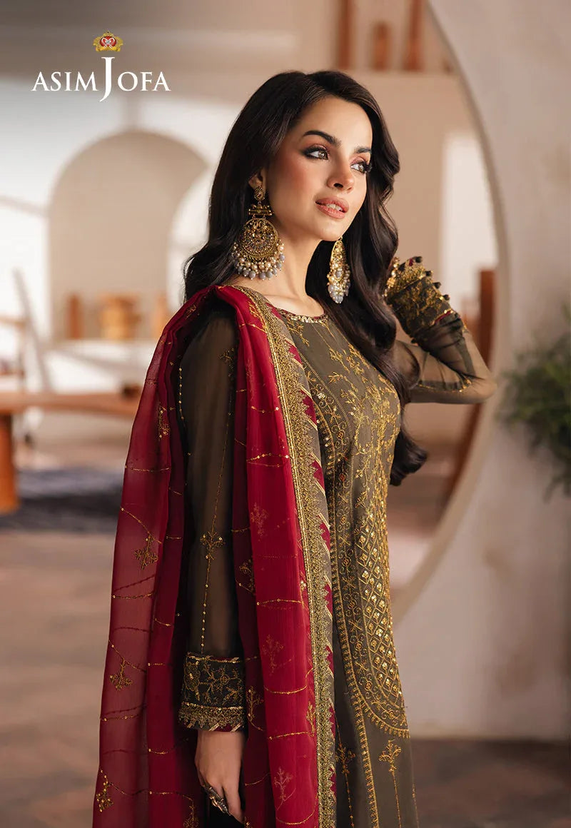 Asim Jofa | Heeriye Formals | AJHE-06 - Rang-e-Khaas