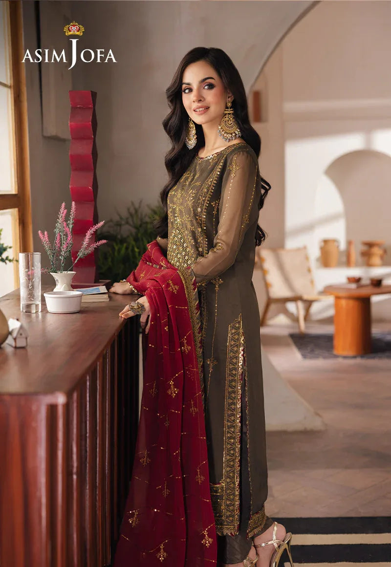 Asim Jofa | Heeriye Formals | AJHE-06 - Rang-e-Khaas