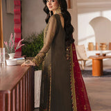 Asim Jofa | Heeriye | AJHE-06 EMBROIDERED CHIFFON 3 PCS