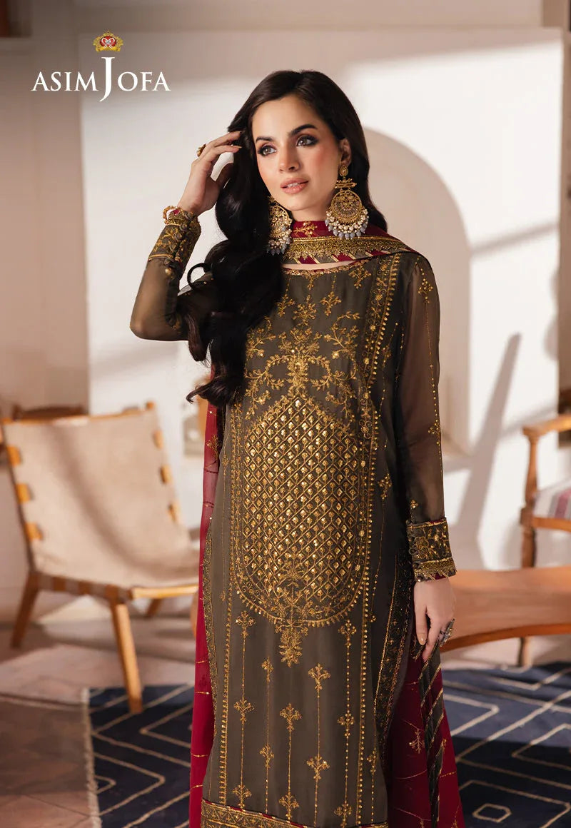 Asim Jofa | Heeriye Formals | AJHE-06 - Rang-e-Khaas