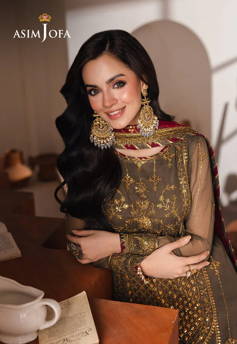 Asim Jofa | Heeriye Formals | AJHE-06 - Rang-e-Khaas