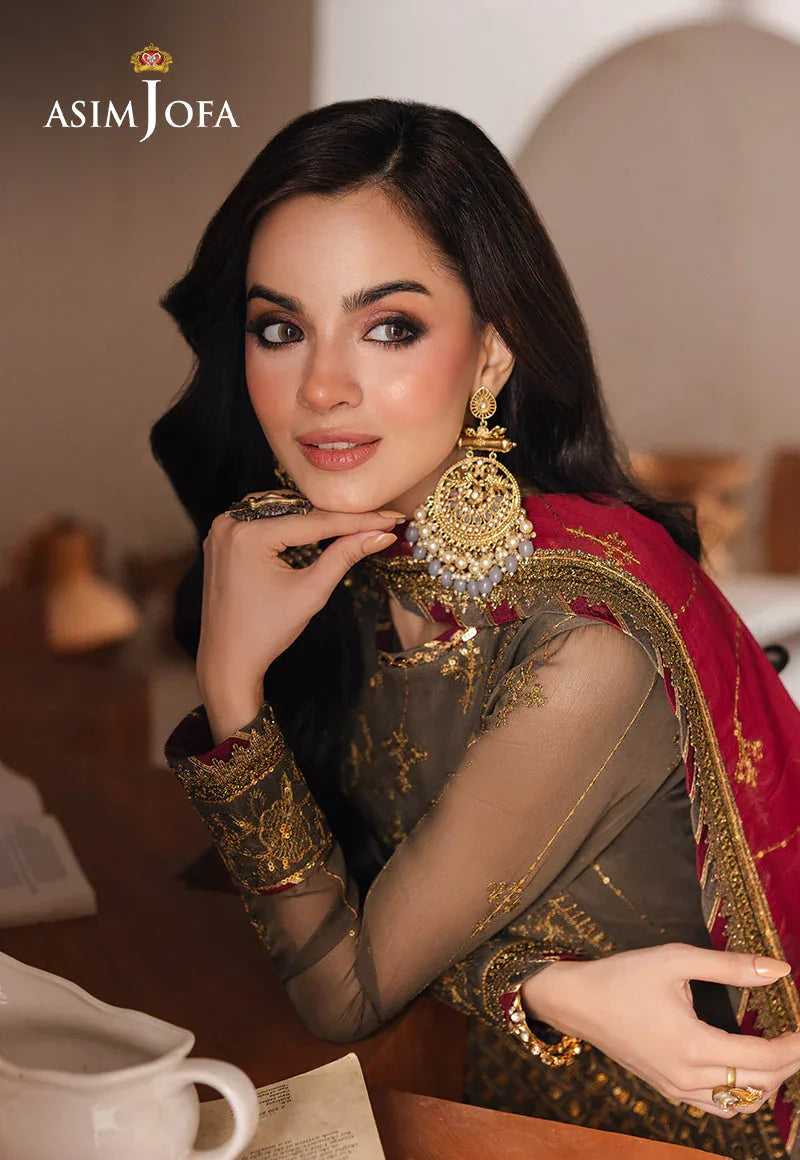 Asim Jofa | Heeriye Formals | AJHE-06 - Rang-e-Khaas