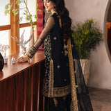Asim Jofa | Heeriye | AJHE-04 EMBROIDERED ORGANZA 3 PCS