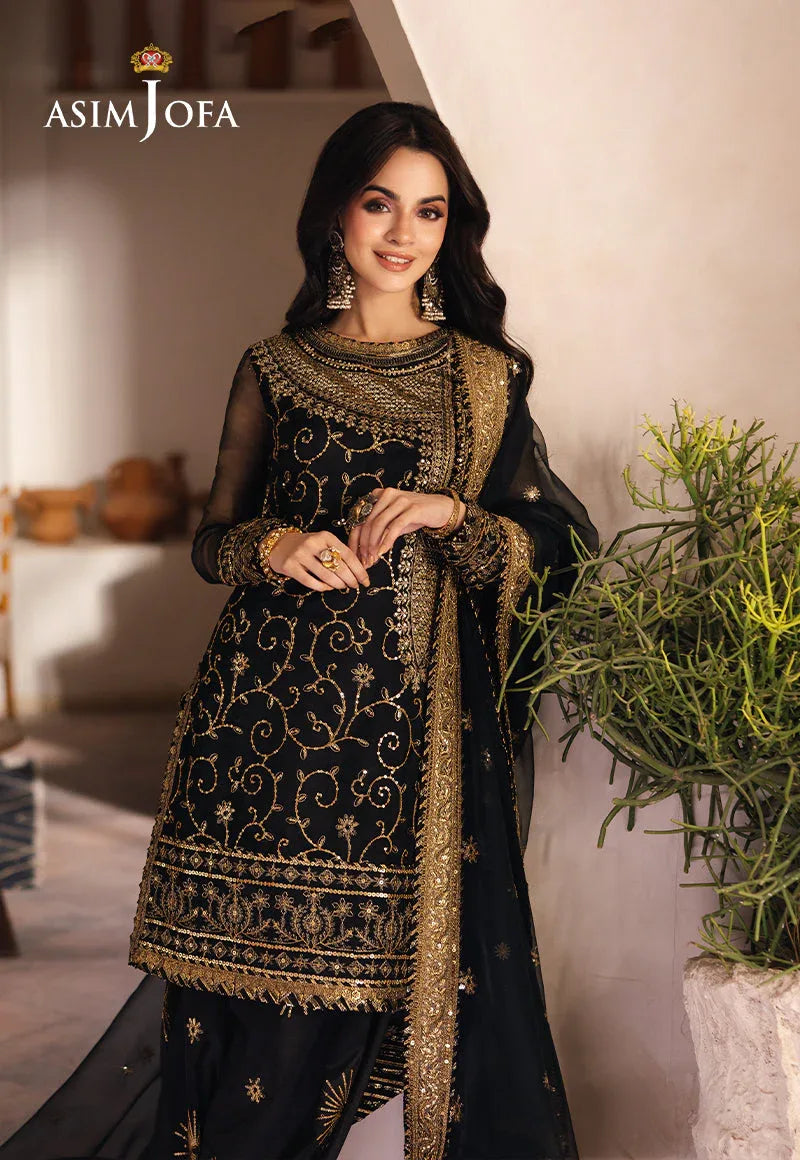 Asim Jofa | Heeriye Formals | AJHE-04 - Rang-e-Khaas