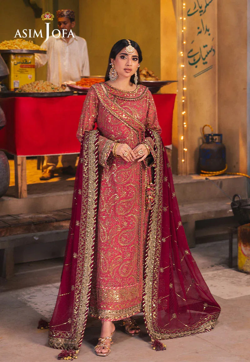 Asim Jofa | Chamkeli Formals 24 | AJKK-05 - Rang-e-Khaas