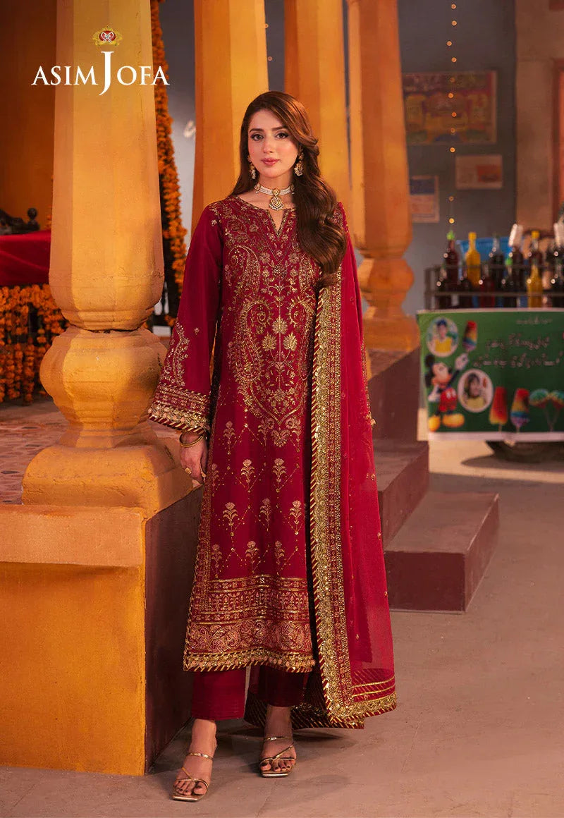 Asim Jofa | Chamkeli Formals 24 | AJKK-19 - Rang-e-Khaas