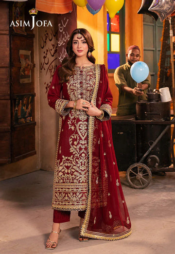 Asim Jofa | Chamkeli Formals 24 | AJKK-20 - Rang-e-Khaas