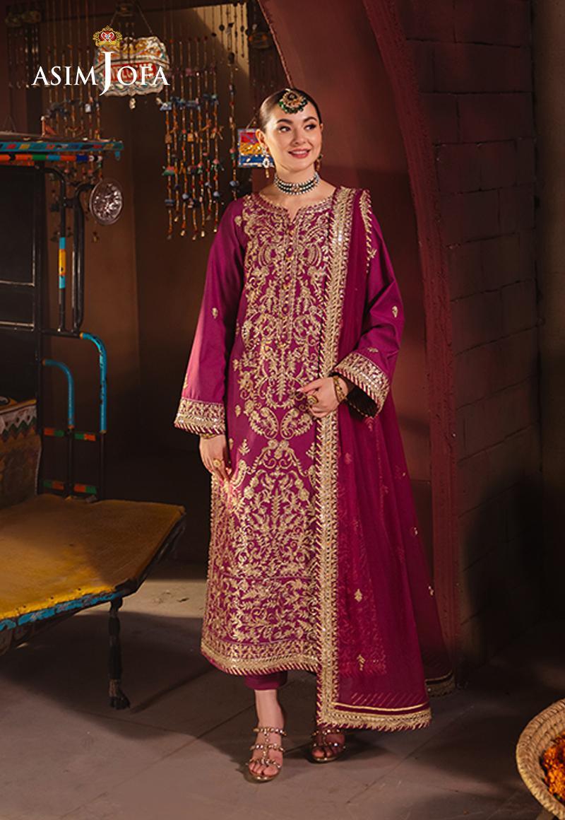 Asim Jofa | Chamkeli Formals 24 | AJKK-21 - Rang-e-Khaas