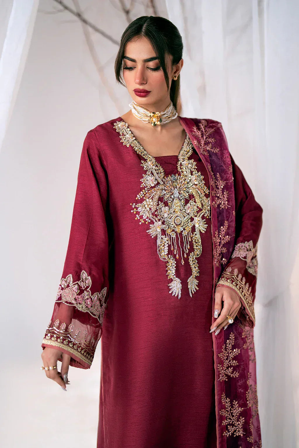 Ajr Couture | Luxe Pret Eid Drop | Starry - Rang-e-Khaas