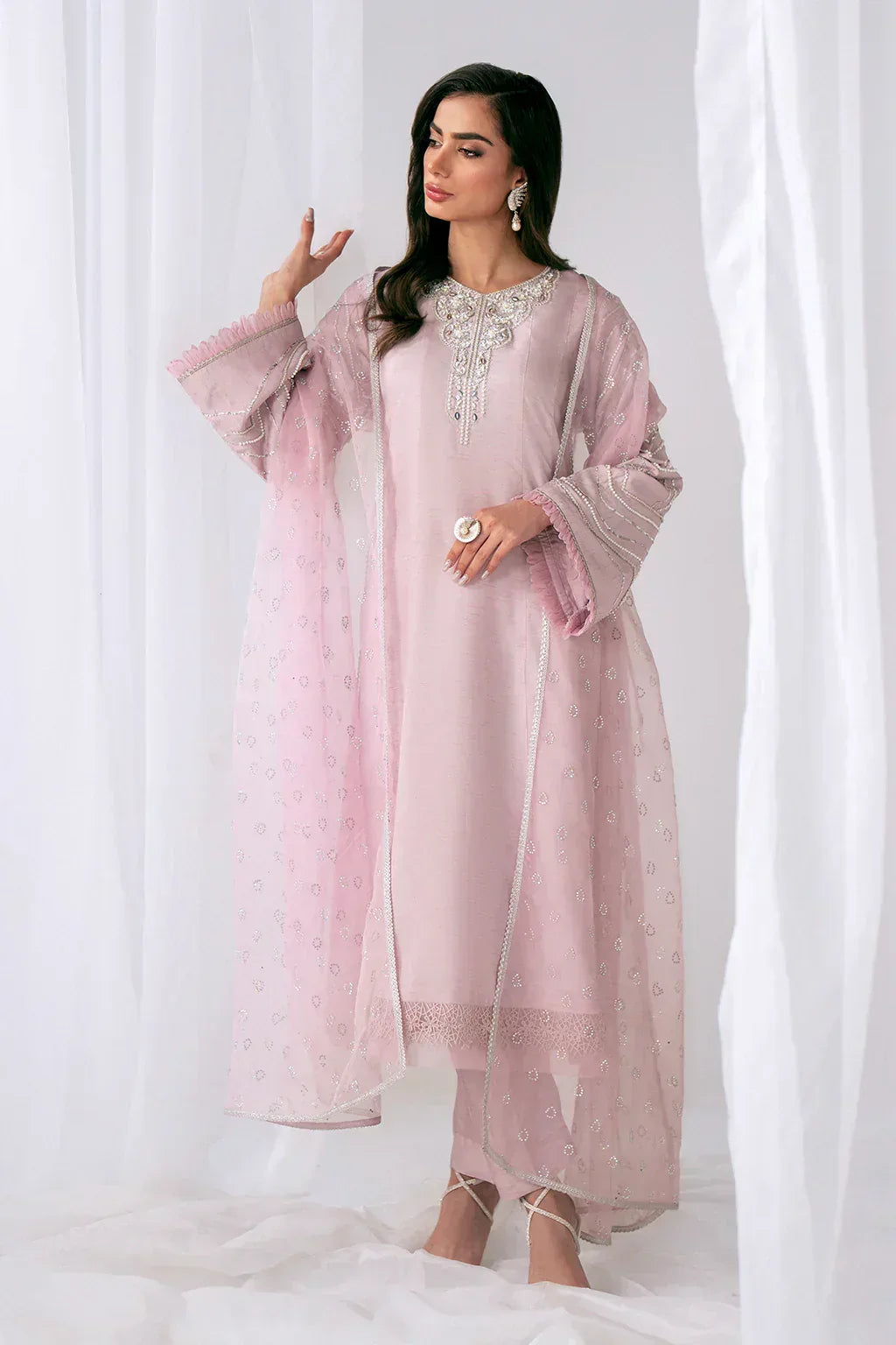 Ajr Couture | Luxe Pret Eid Drop | Floret - Rang-e-Khaas