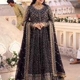 Shehnai by Asim Jofa Embroidered Chiffon Unstitched 3Pc Suit AJSH-01