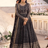 Shehnai by Asim Jofa Embroidered Chiffon Unstitched 3Pc Suit AJSH-01