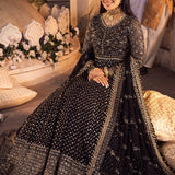 Shehnai by Asim Jofa Embroidered Chiffon Unstitched 3Pc Suit AJSH-01
